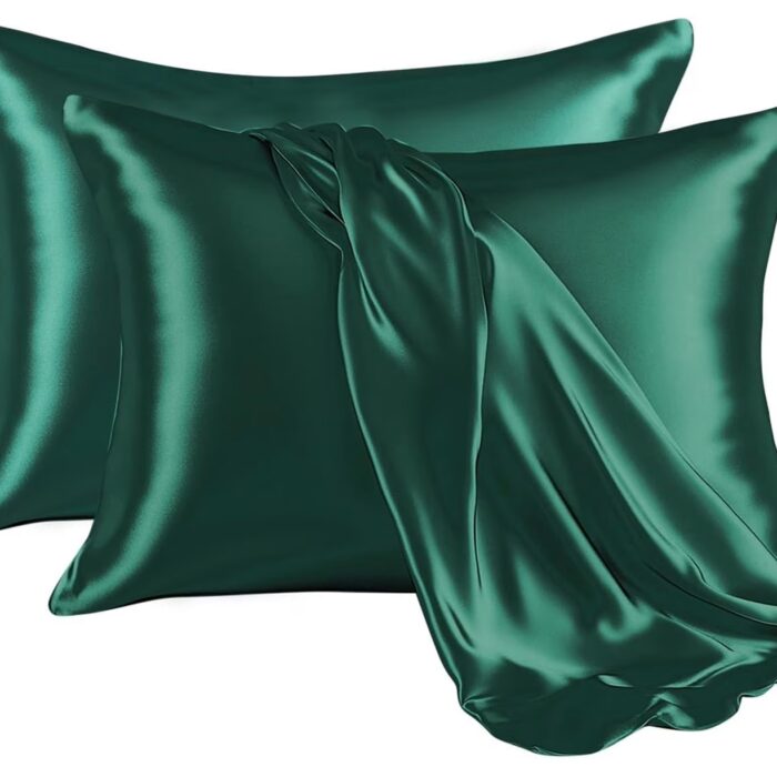 MR-HM-Satin-Pillow-Case-2-Pack-Satin-Standard-Silky-Pillowcase-for-Hair-and-Skin-Satin-Pillowcase-Set-of-2-20x26-Dark-Green_6d00c940-097b-4126-9d56-0f3b04688078.c191dcca8aa9cd2a17c