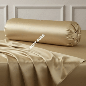 Champagne Gold Silk Side-Pillowcase