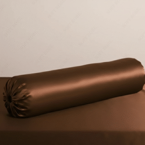 Chocolate Brown Silk Side-Pillowcase