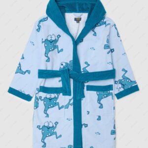 Happy Frog Hooded Robe
