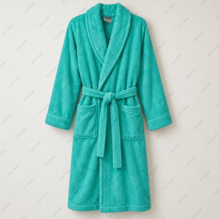 watermarked-img-1792476419000-8-Full-length turquoise terry bathrobe